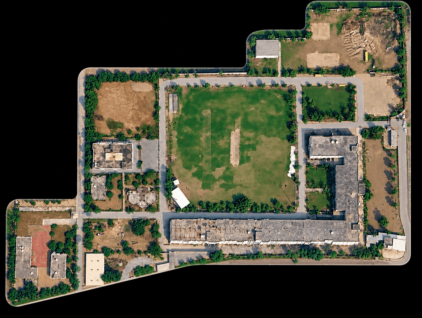 Campus satellite map